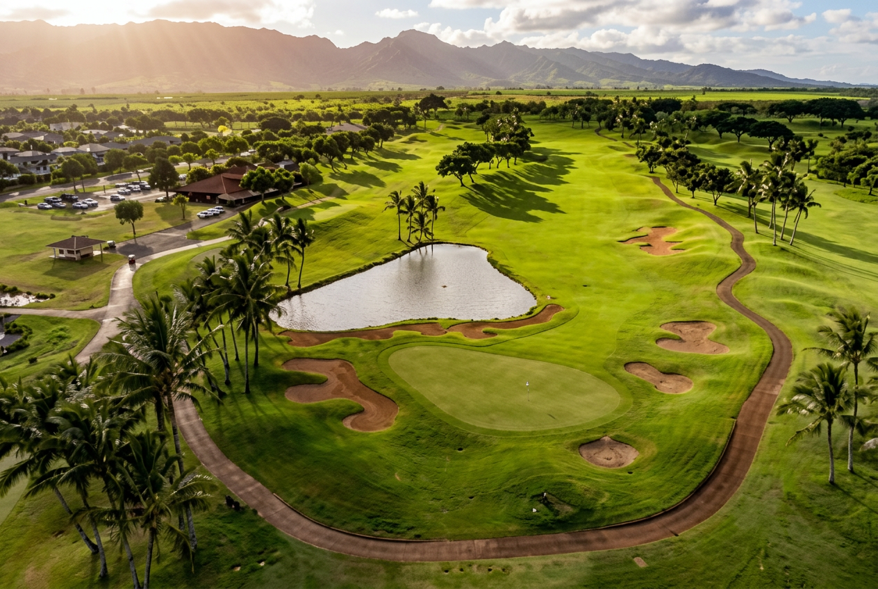 Ceremony overlooking the coast
